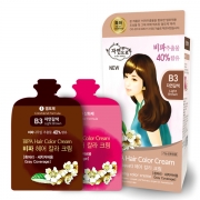 비파 헤어컬러크림 자연갈색 120ml