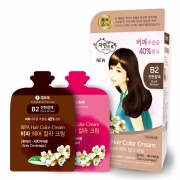 비파 헤어컬러크림 진한갈색 120ml