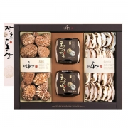 장흥표고버섯 흑화고 혼합세트1호(흑120g+슬100g+분100gx2개)