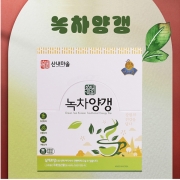 강원도 수제 녹차양갱 40g x 20개+쇼핑백