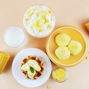 전주 옥수수생크림 치즈떡(개별포장) 40g x 10개