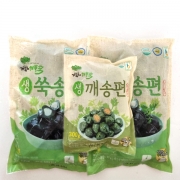 거문도 송편세트2(생쑥송편1kg+2봉+생깨송편300gx1봉)+부직포포장