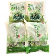 거문도 송편세트3(찐쑥송편500g+2봉+생깨송편300gx2봉)+부직포포장
